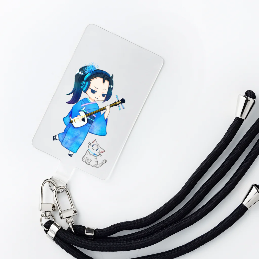 猫透綾乃の猫透綾乃のデフォルトver. Smartphone Strap