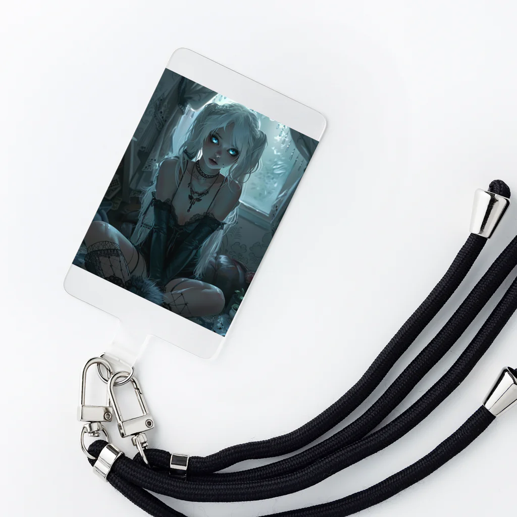 akoluのgothic girl Smartphone Strap