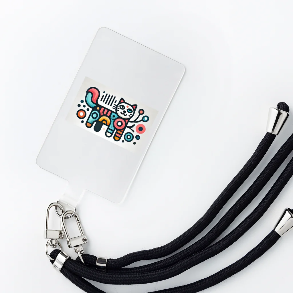 アニマル宮殿のキャットくん Smartphone Strap