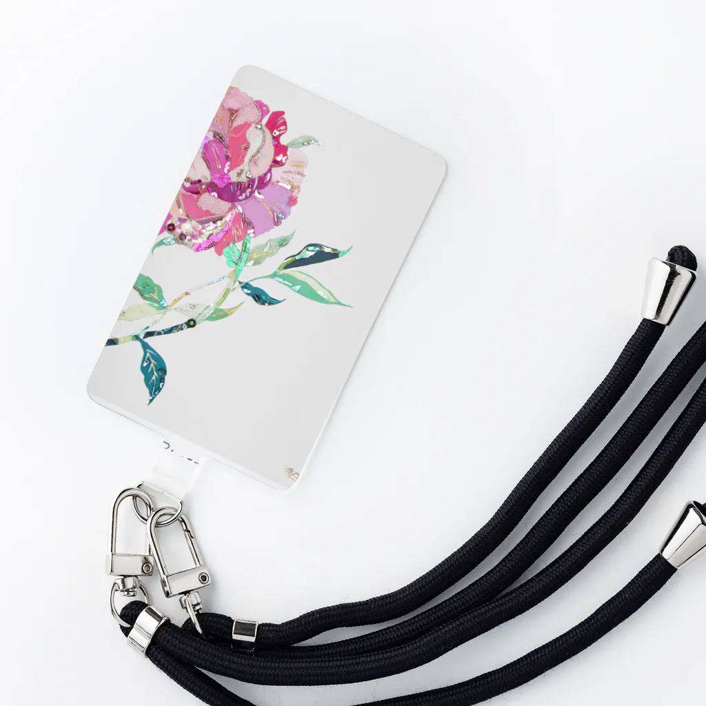 YOKO HASEGAWA　の芍薬　 Smartphone Strap