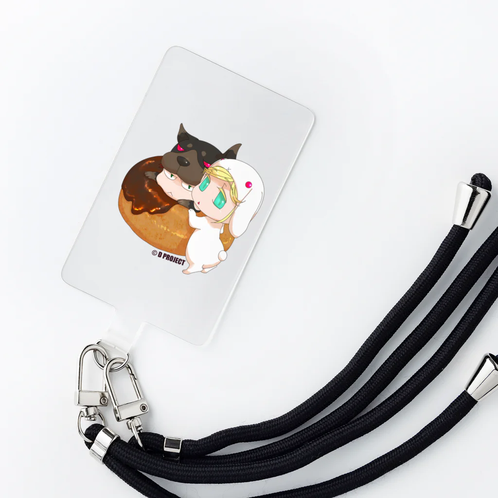 D PROJECTのドーナッツ（特等席） Smartphone Strap