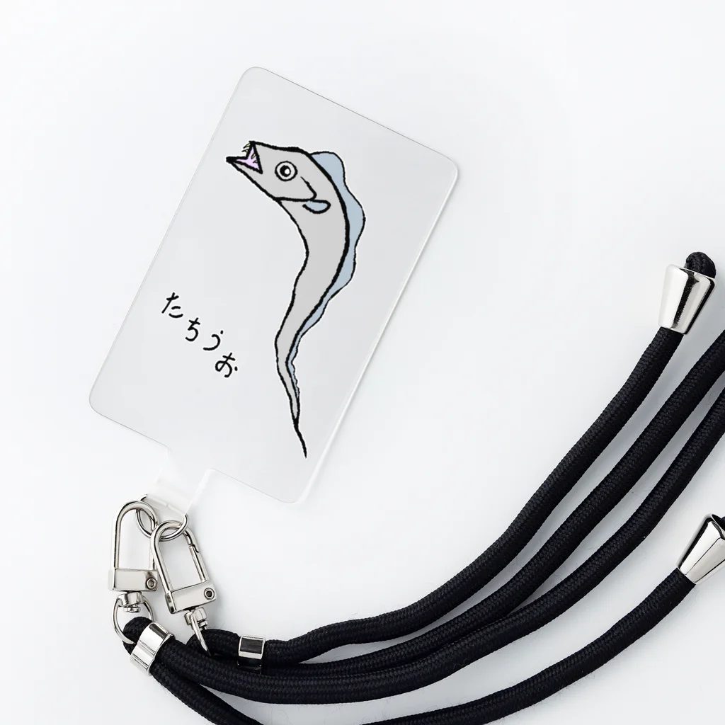 脂身通信Ｚの【魚シリーズ】太刀魚(タチウオ)♪2108 Smartphone Strap