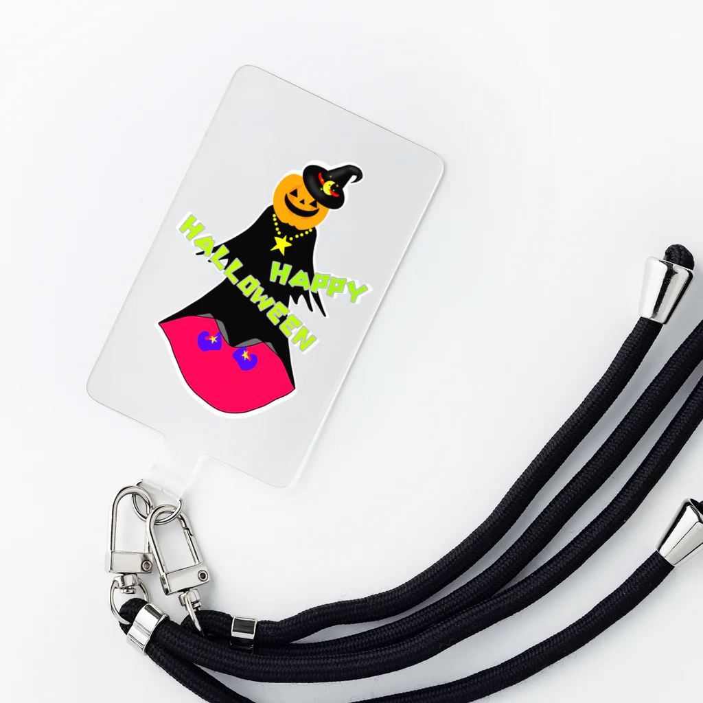 momolove のHALLOWEENかぼちゃ魔女 Smartphone Strap