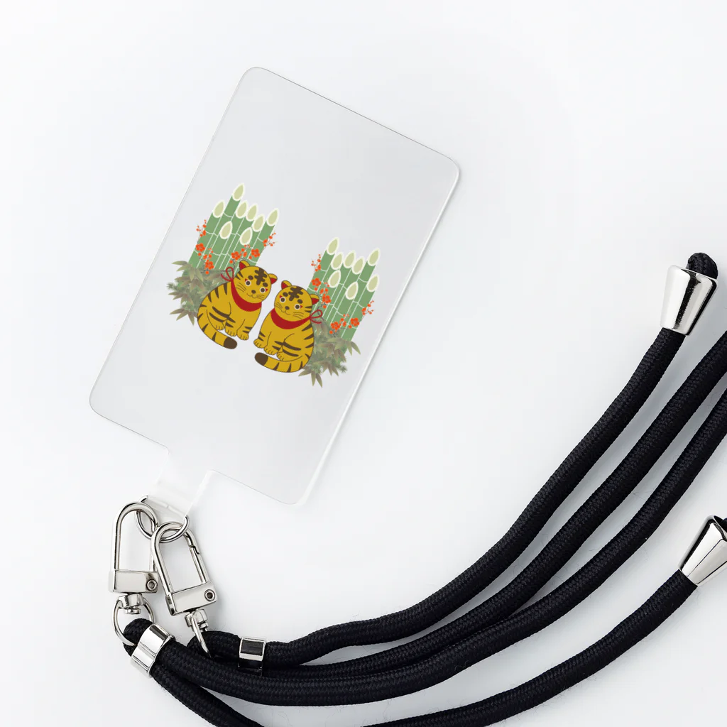 Amiの松竹梅小寅 Smartphone Strap