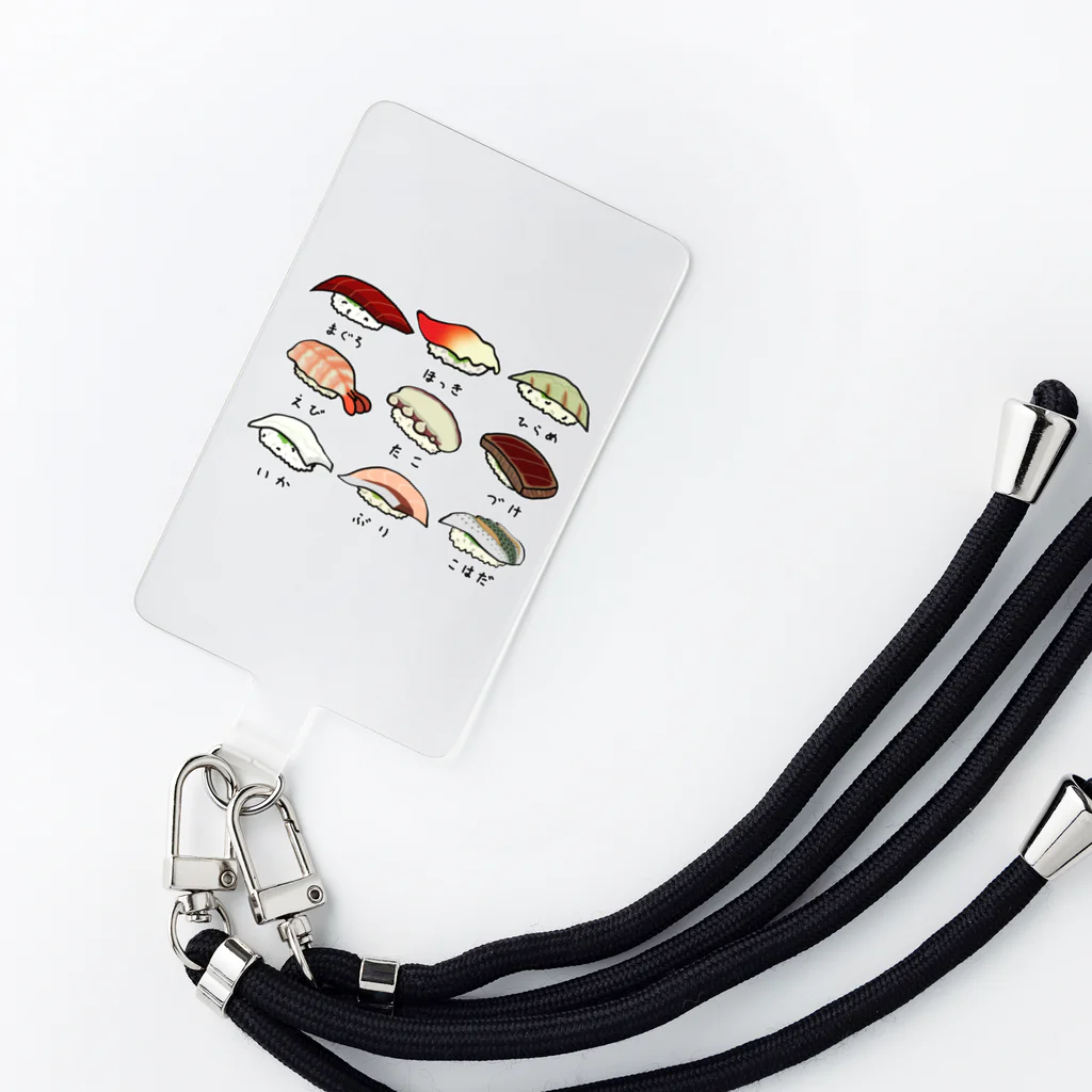 脂身通信Ｚのお寿司♪アソート♪2202 Smartphone Strap