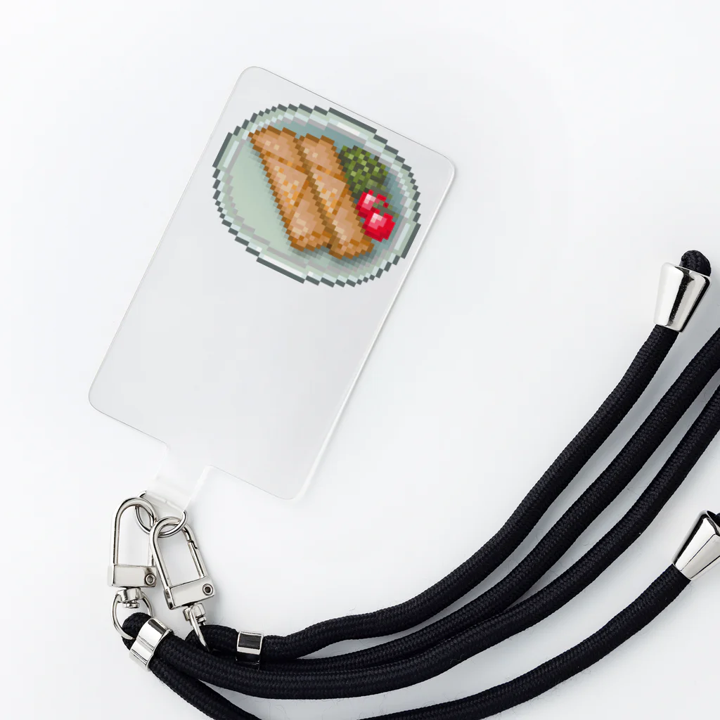 猫と釣り人のハルマキ_KC_SA Smartphone Strap