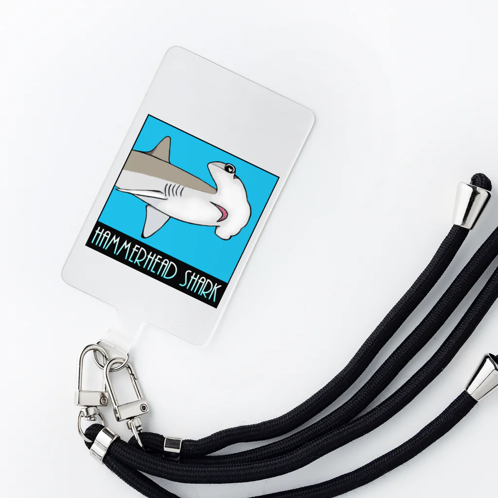 LalaHangeulのHammerhead shark(撞木鮫) Smartphone Strap