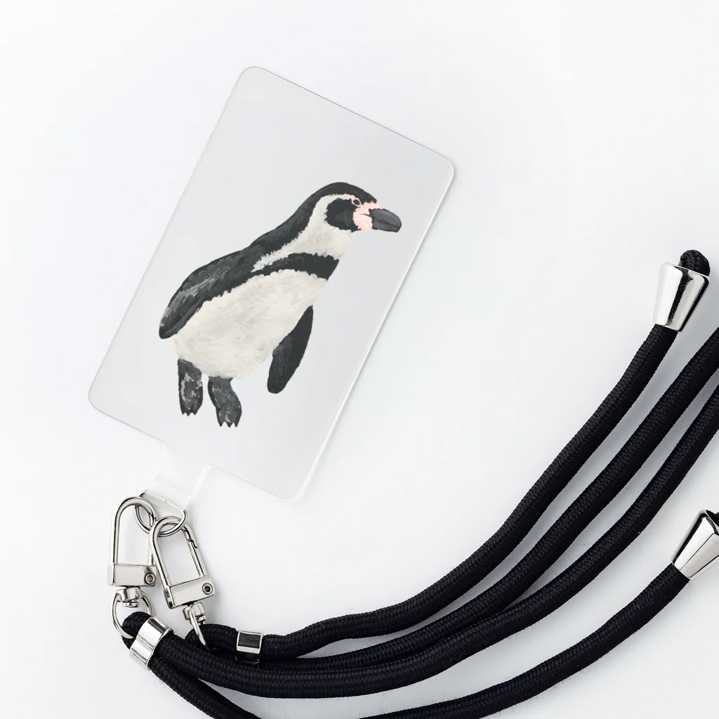 🐶シュナといろいろ🎨のフンボルトペンギン Smartphone Strap