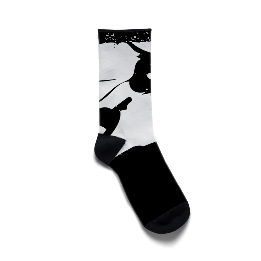 nekoke333のra-fu-cat Socks