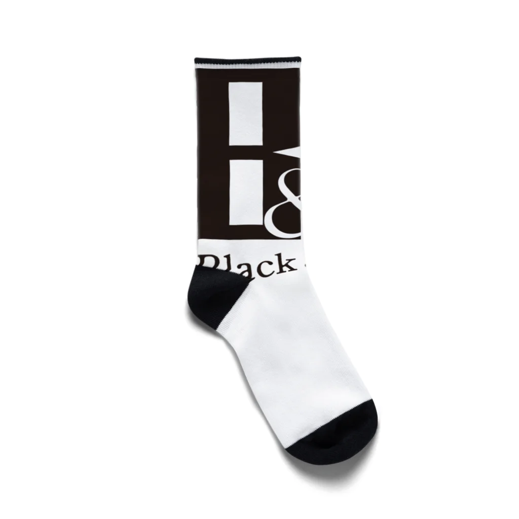 飛び出せ！ ささみショップのBlack & GAL Socks