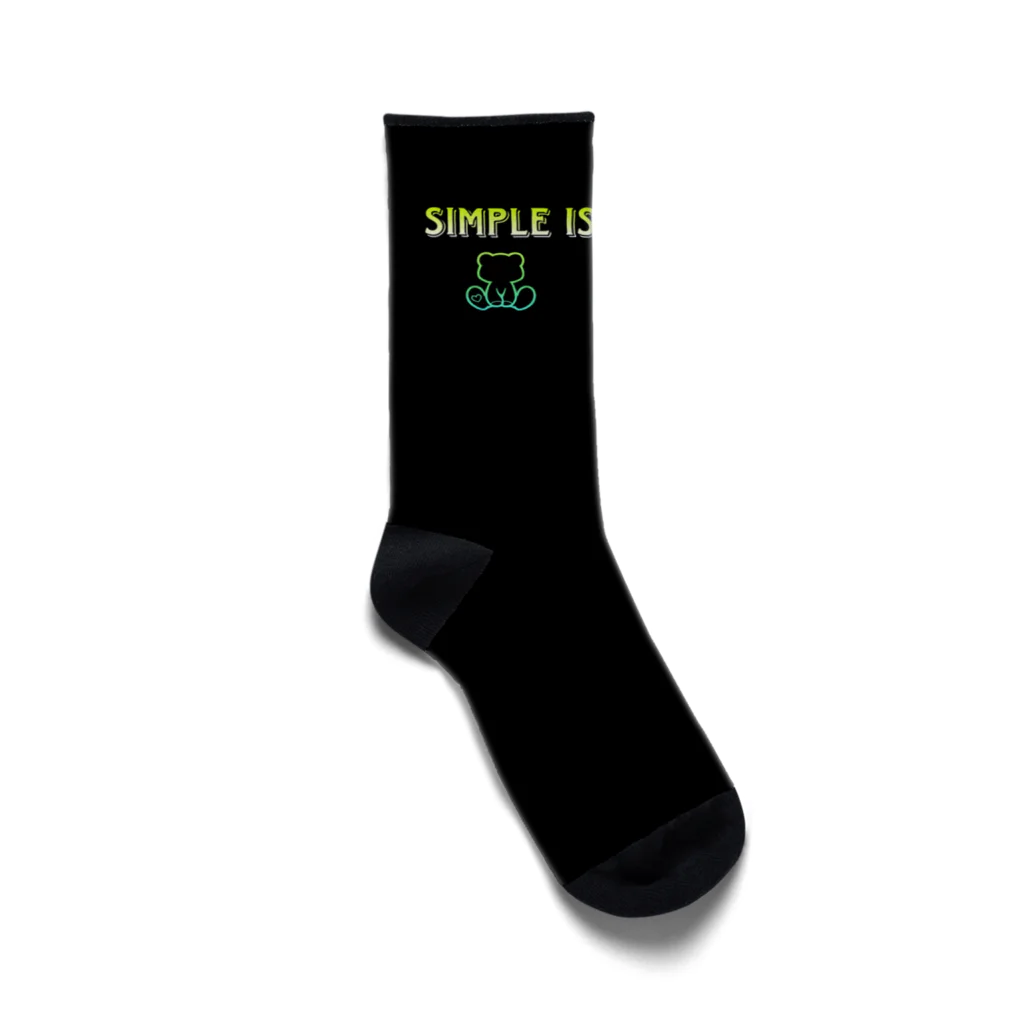 s.i.d.のSAISAIくんブラック🧦 Socks