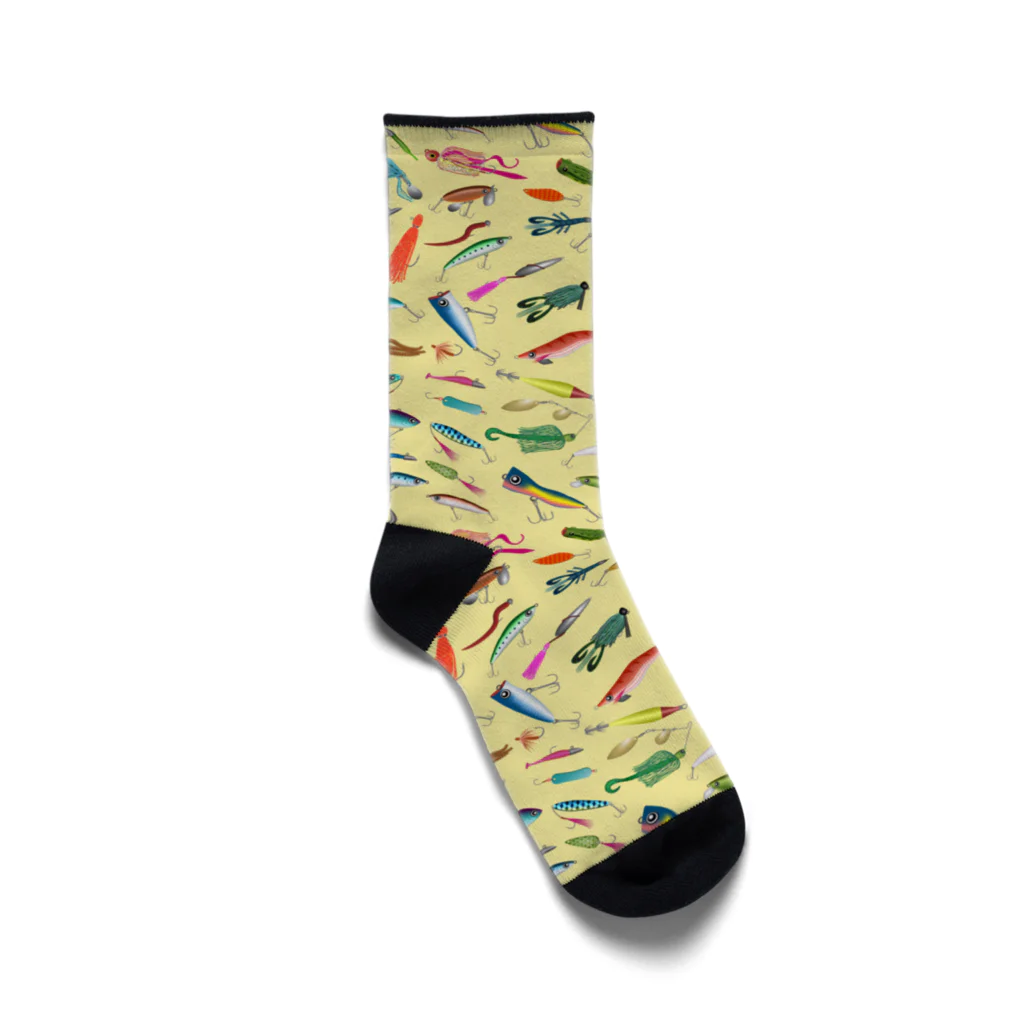 猫と釣り人のLURE_Y_SO Socks