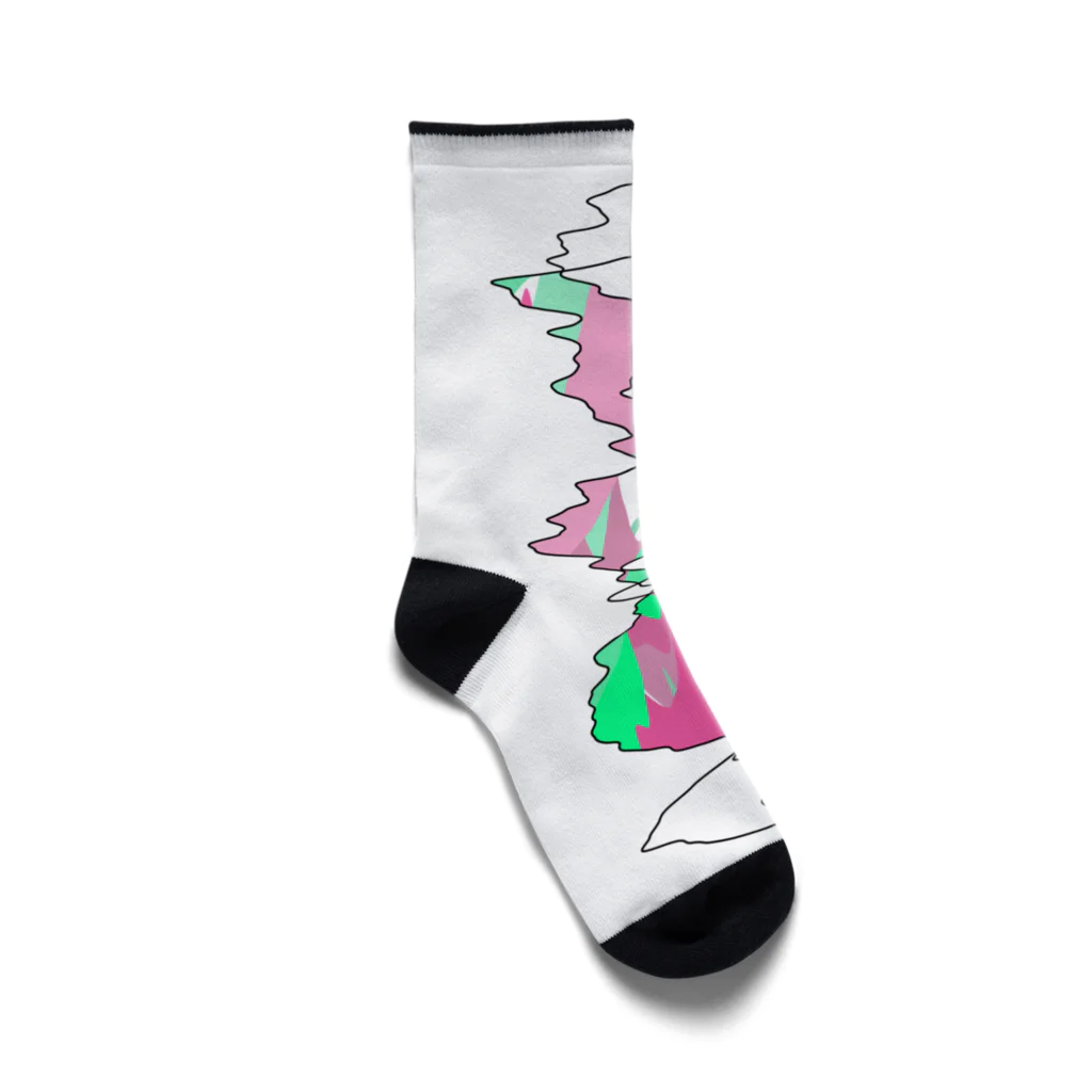 レオナのDancing Wave Socks