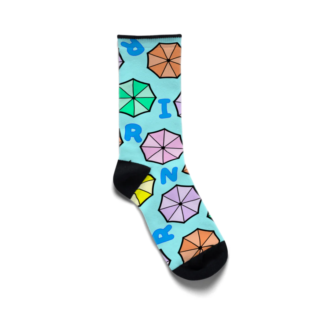 A-YANの傘の花-YAN Socks