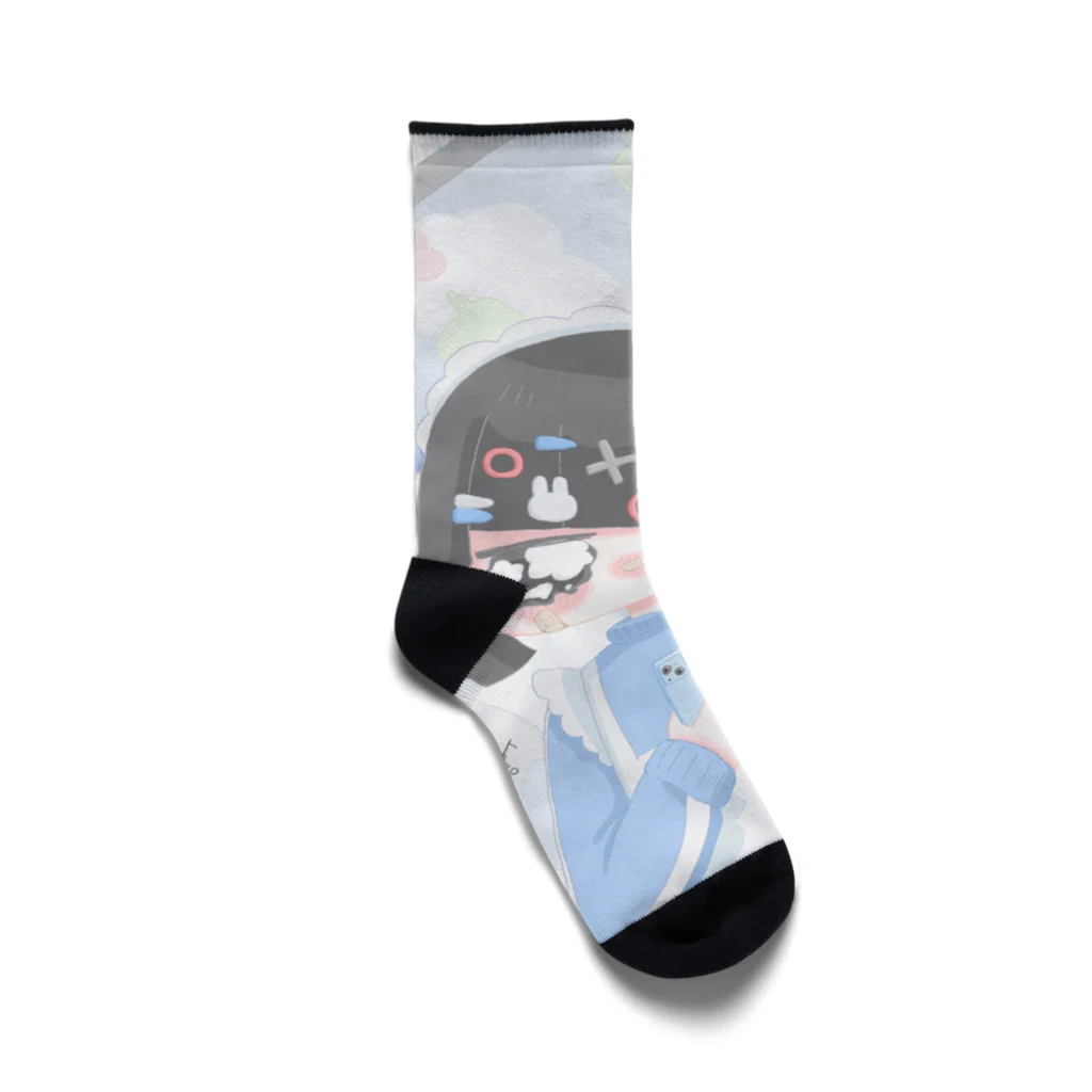 8.7の『寂しい』ちゃん Socks