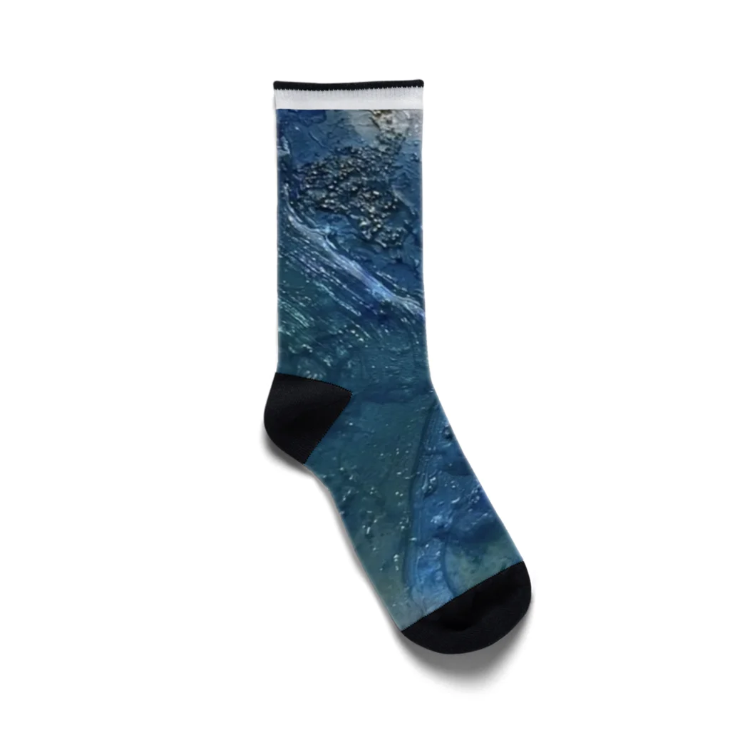 祝祭🧊テクスチャーアートの私だけの星『003』 Socks