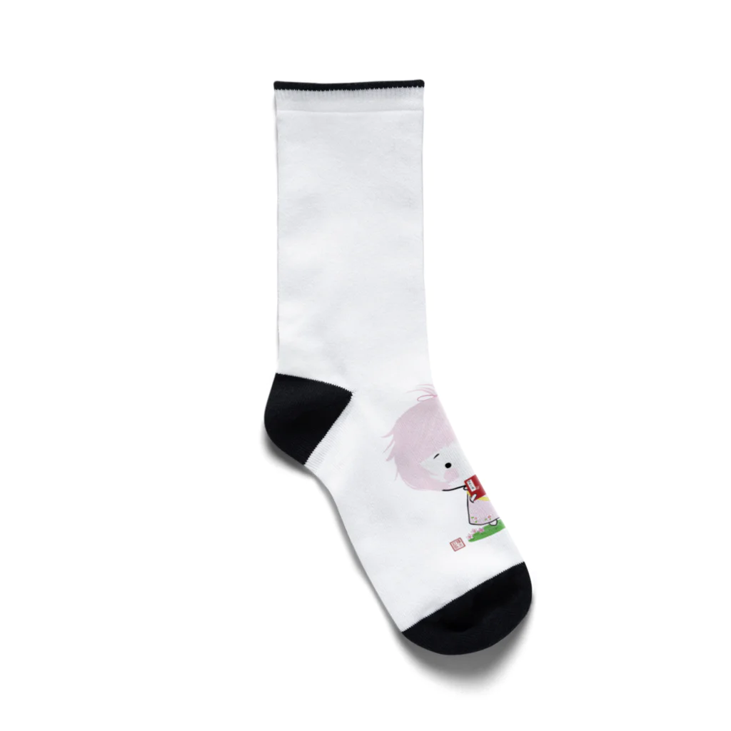 白文庫の白文庫御姿会先達授与品その１ Socks