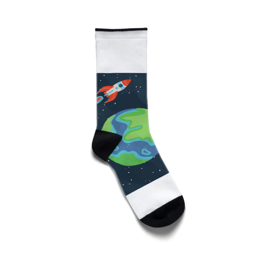 あいいろのキュートな宇宙飛行士 Socks