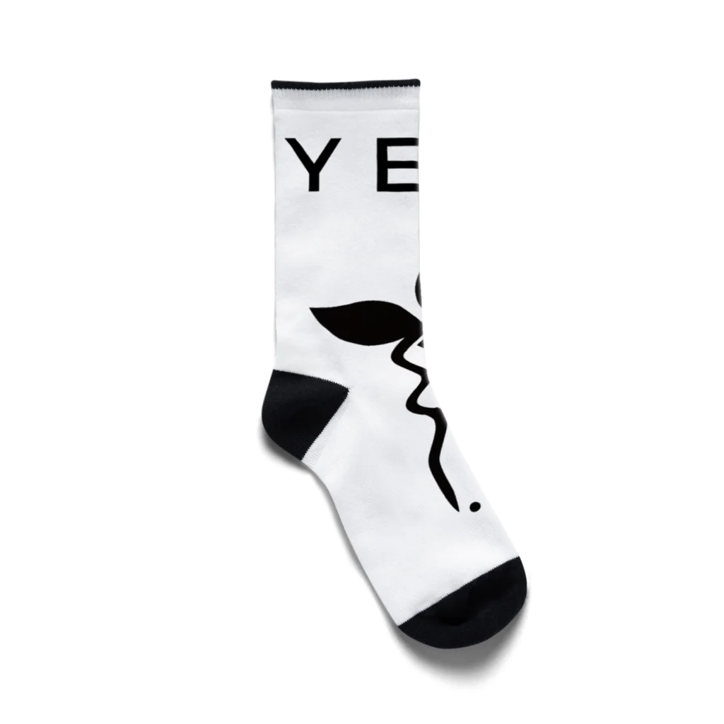 kpqrstuのYELL Socks