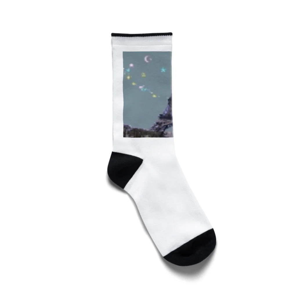 PAW WOW MEOWのParis★Night Socks