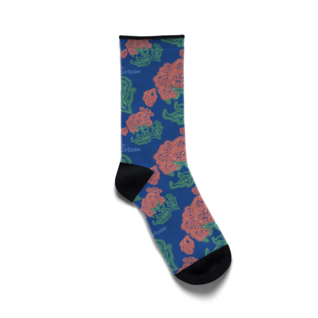 Sudariumのネオン花 Socks