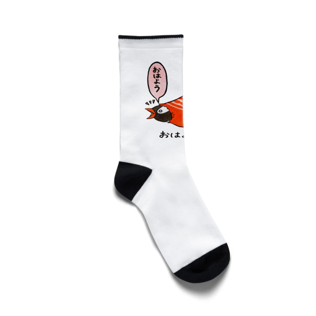 ヤママユ(ヤママユ・ペンギイナ)のおはよう靴下(ジェンツー) Socks