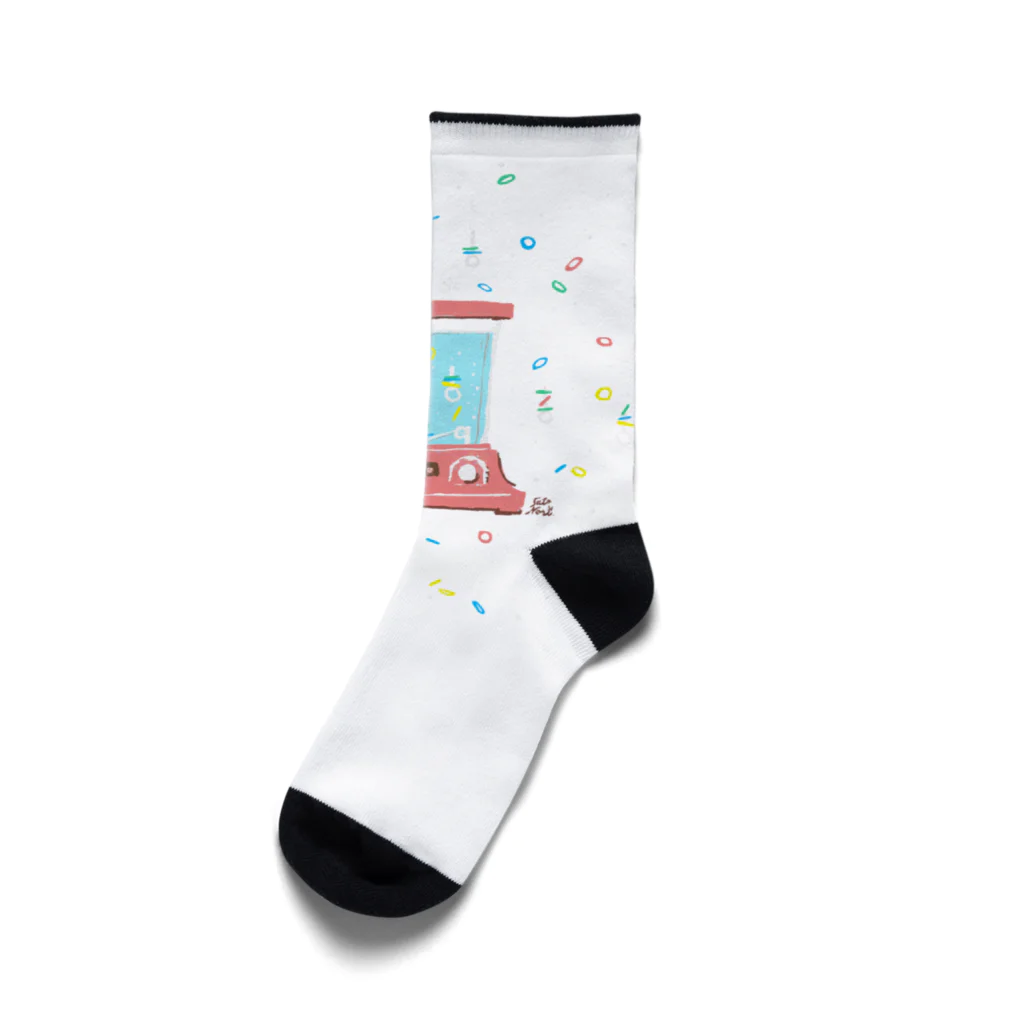 サトウノリコ*の【昭和】ウォーターゲーム（クリア） Socks