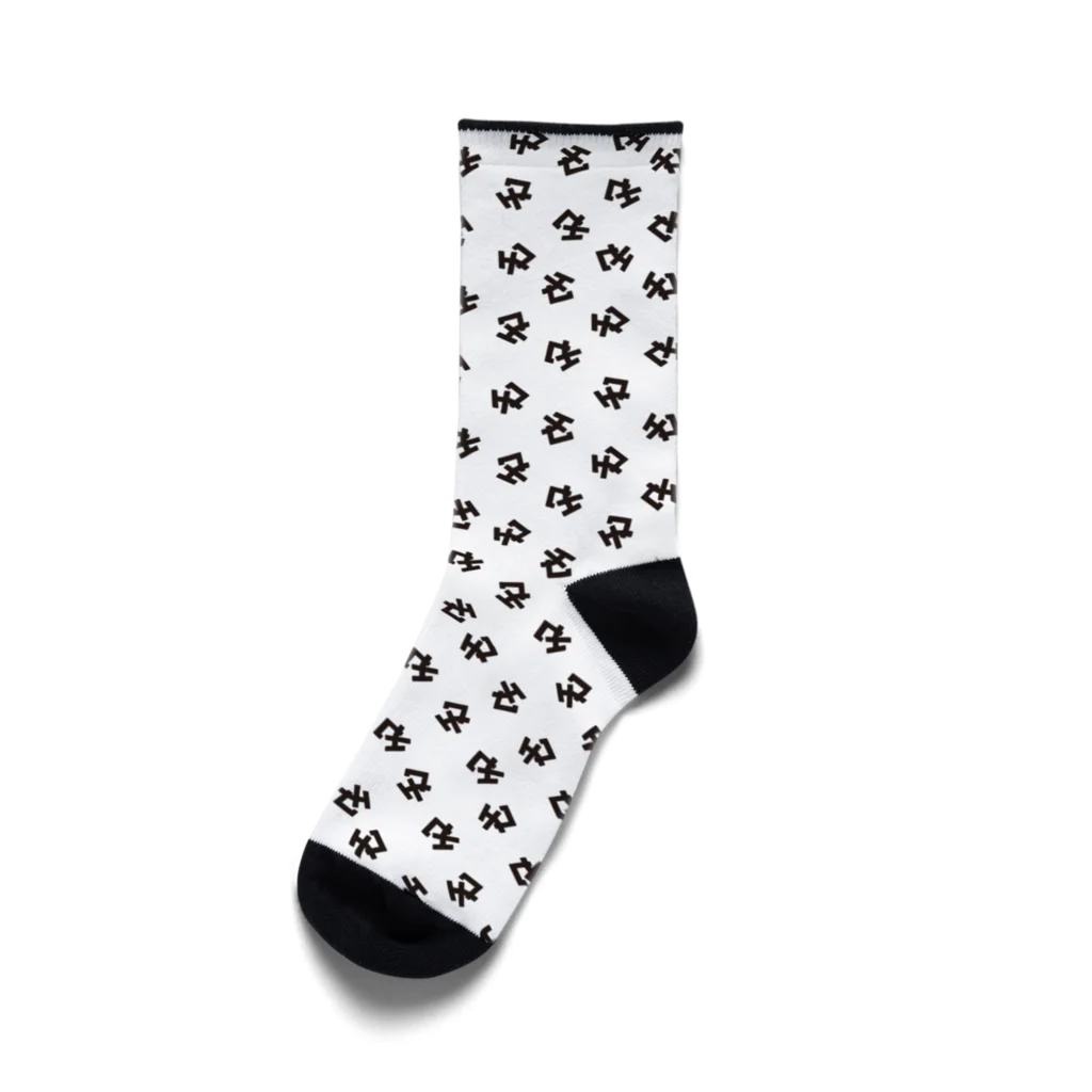 リれん OFFICIAL GOODS STOREのSickle＆Hammerロゴソックス Socks