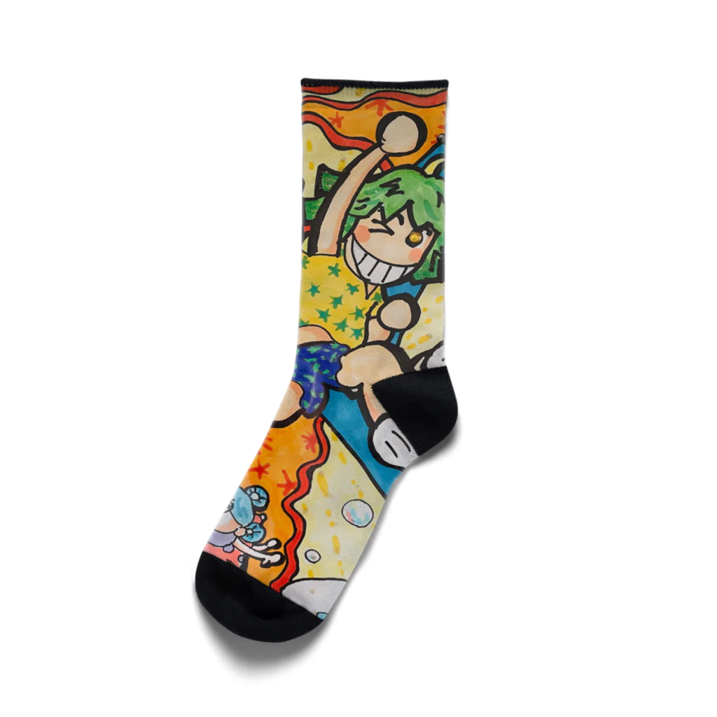 エジ＊スクねっとのツジツマ☆スター Socks