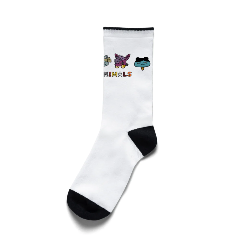 みけねこみつくにのやぼあにみんなだいしゅうごう！ Socks