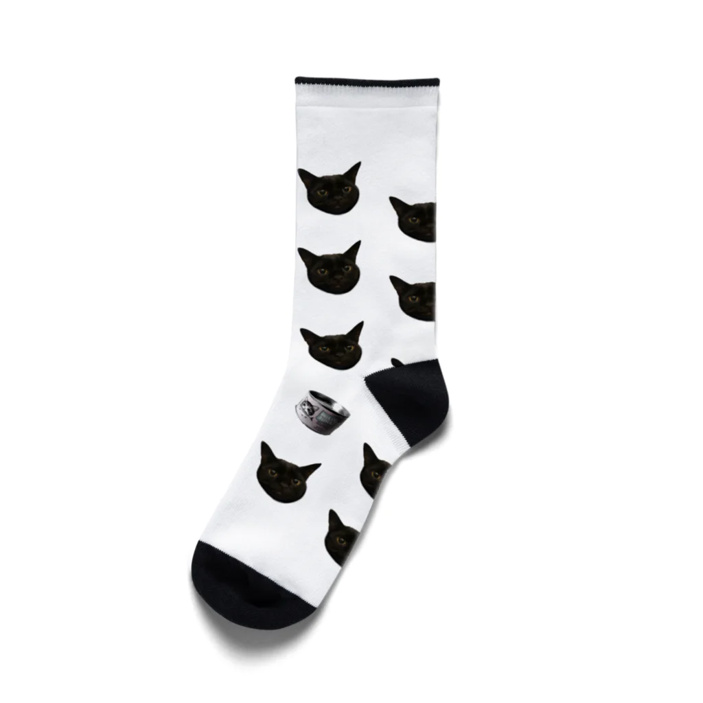 黒猫のゆっけさんの量産ゆっけ Socks