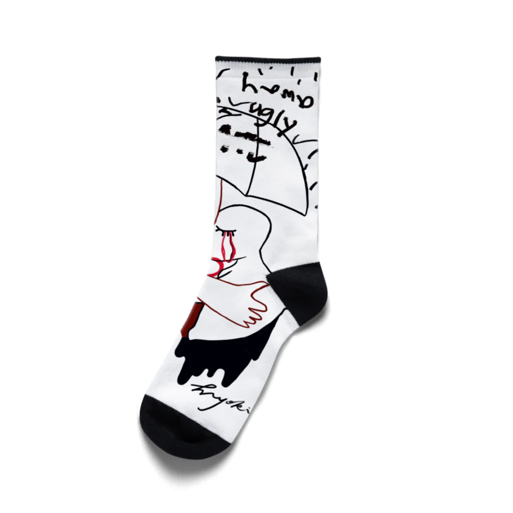 HyokiのLove yourself more  Socks