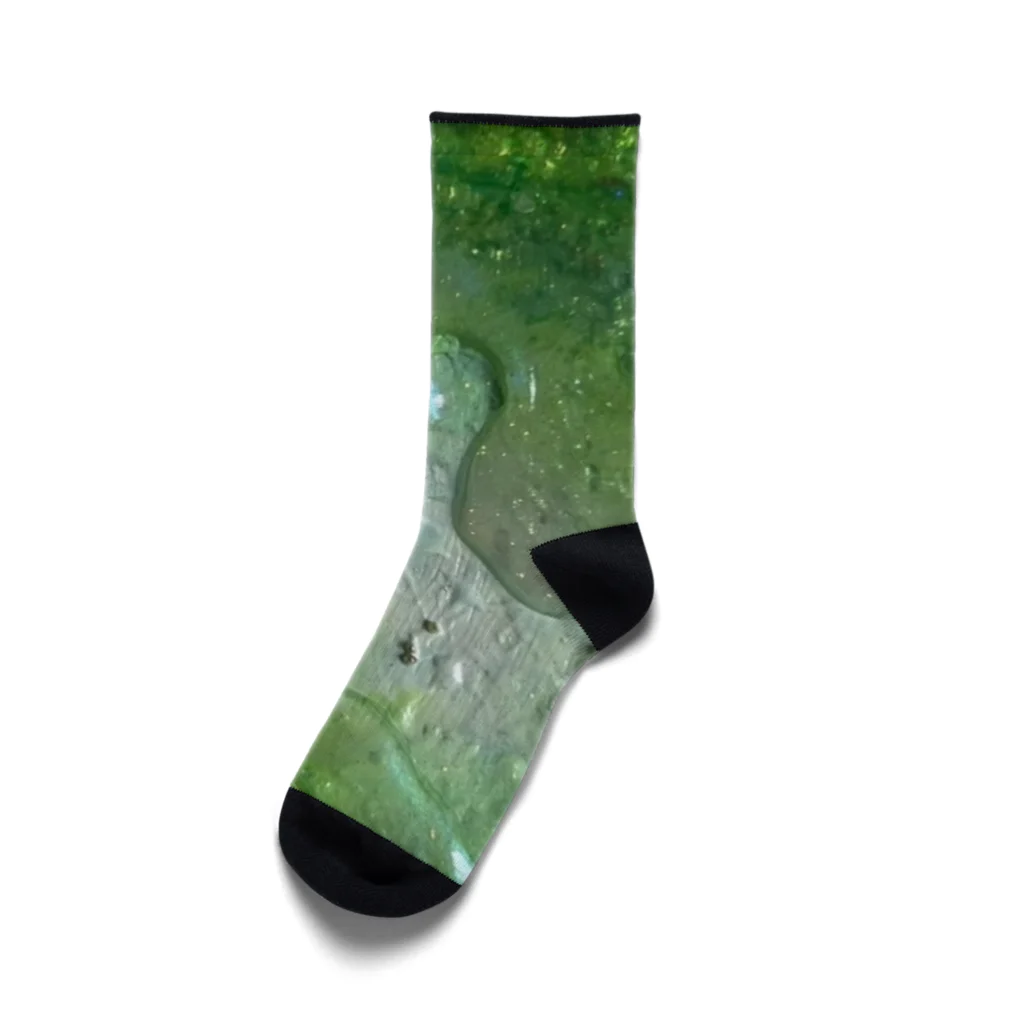 祝祭🧊テクスチャーアートの『胡蝶の夢　Muscat』 Socks