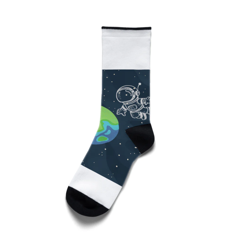 あいいろのキュートな宇宙飛行士 Socks