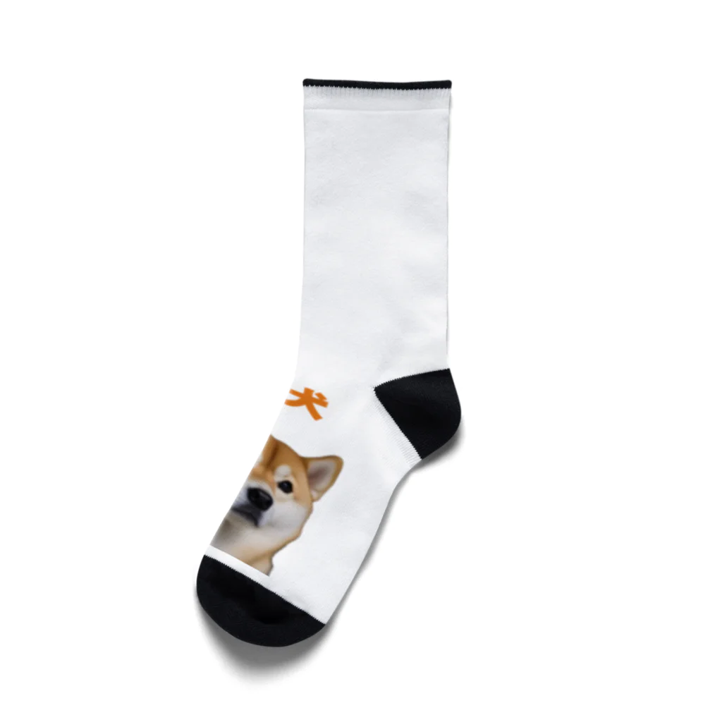 SSYmerketの Cute Shiba Inu Print Original Goods Socks