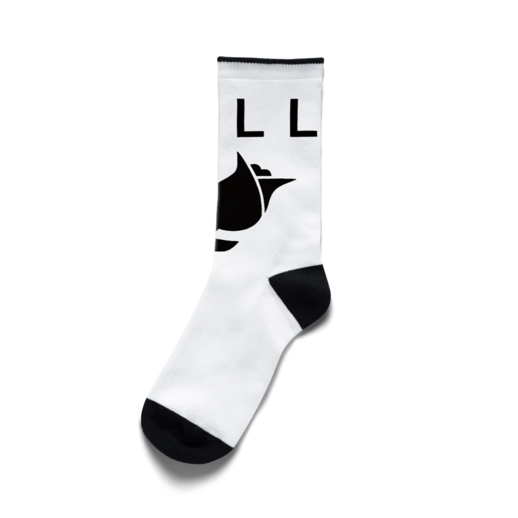 kpqrstuのYELL Socks