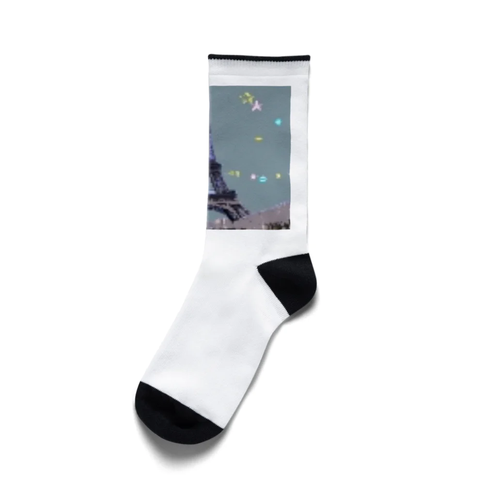 PAW WOW MEOWのParis★Night Socks