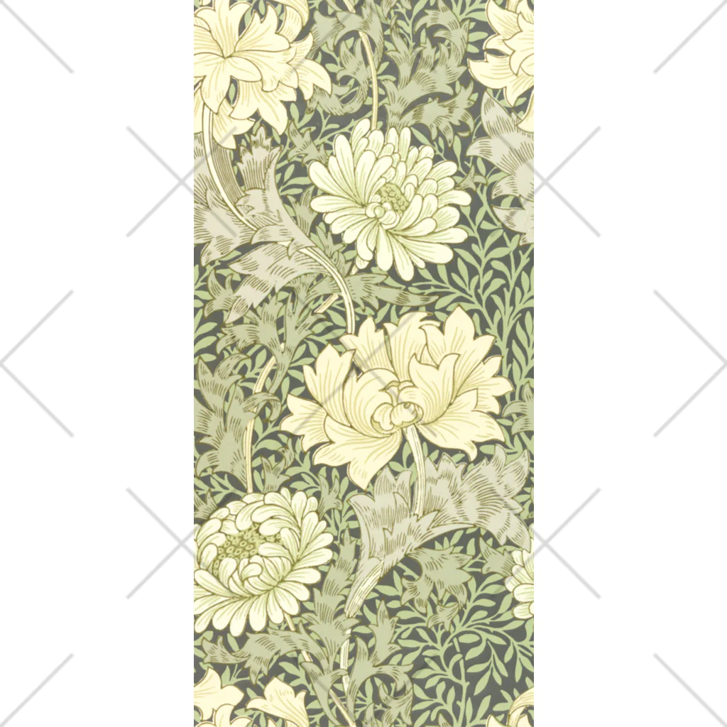 かえる商店のChrysanthemum by William Morris Socks