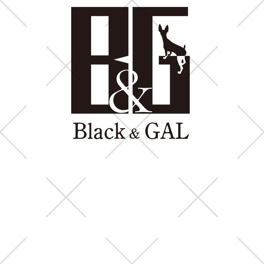 飛び出せ！ ささみショップのBlack & GAL Socks