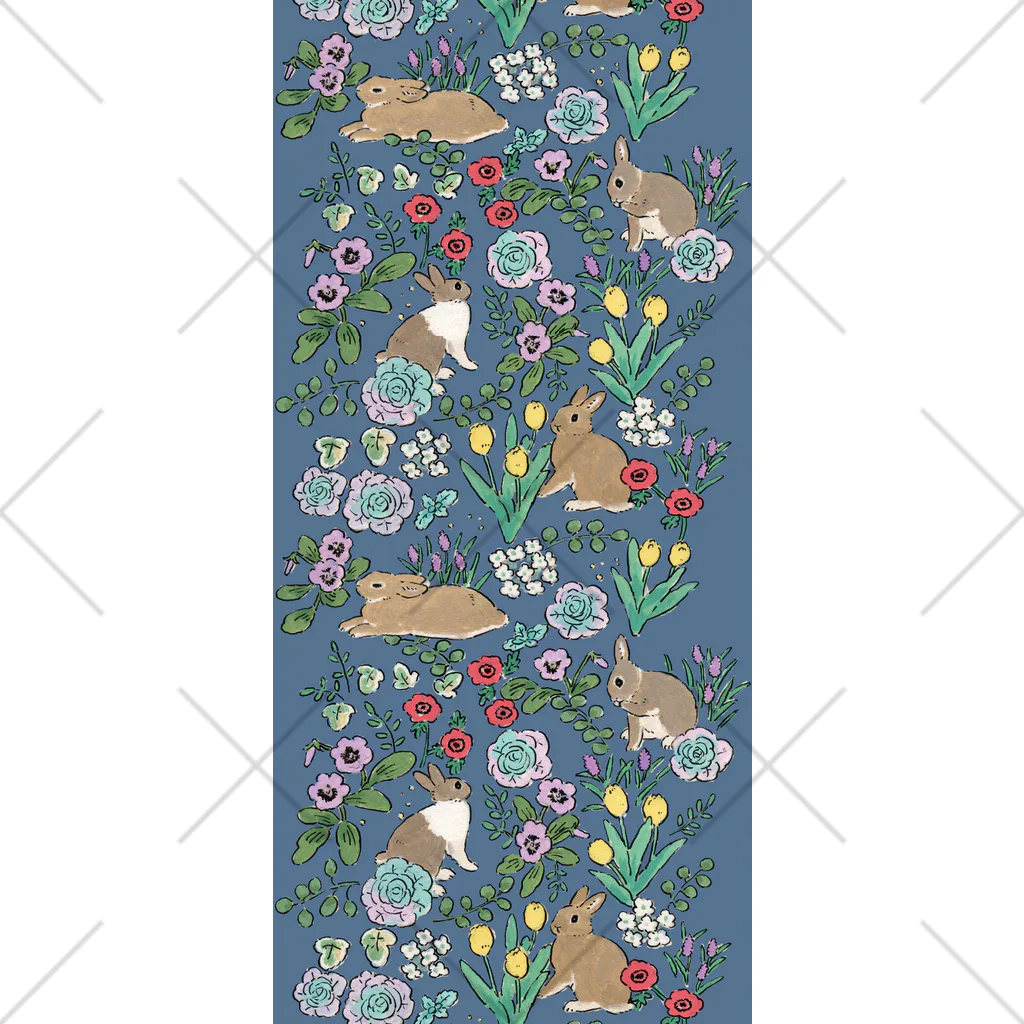 SCHINAKO'Sのうさぎさんと早春の花 Socks