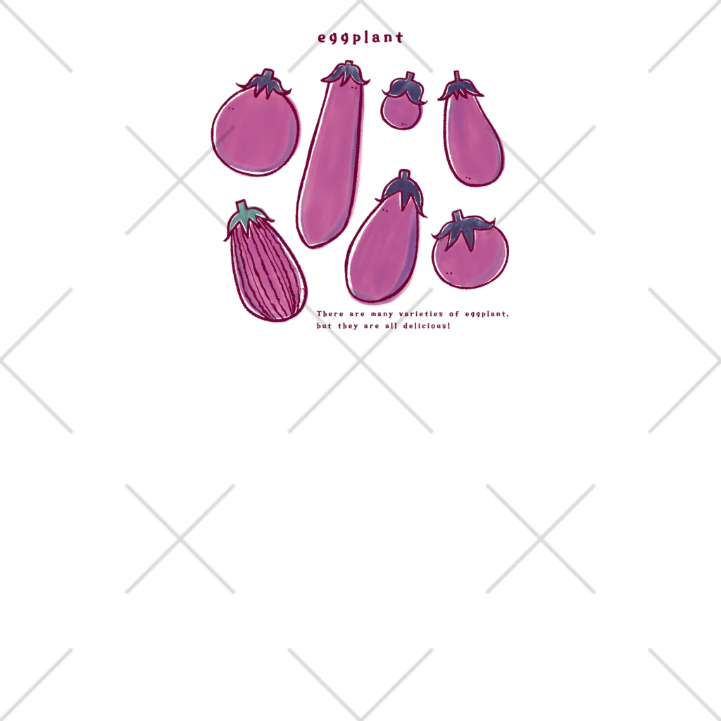 Aランチサラダ付SHOPの夏のeggplantさん2 ソックス