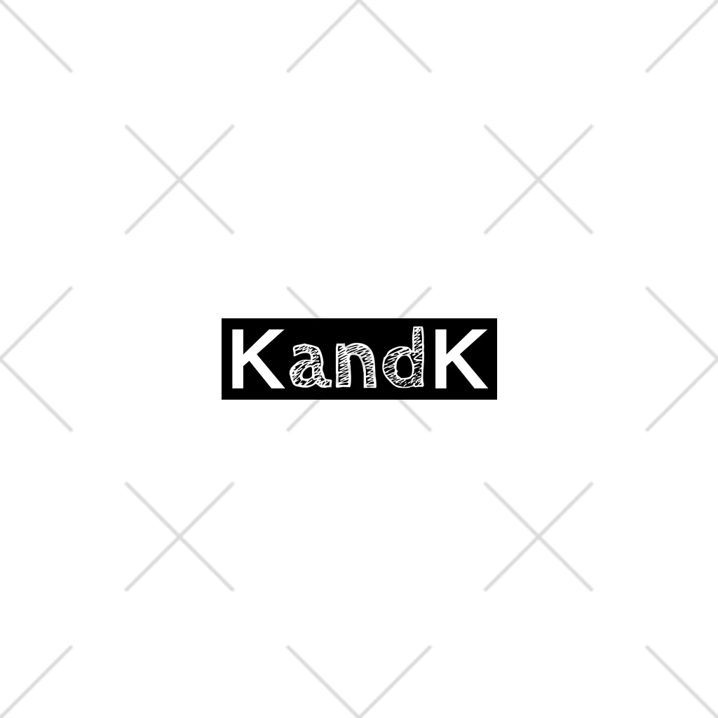 K and K companyのKandKロゴ ソックス