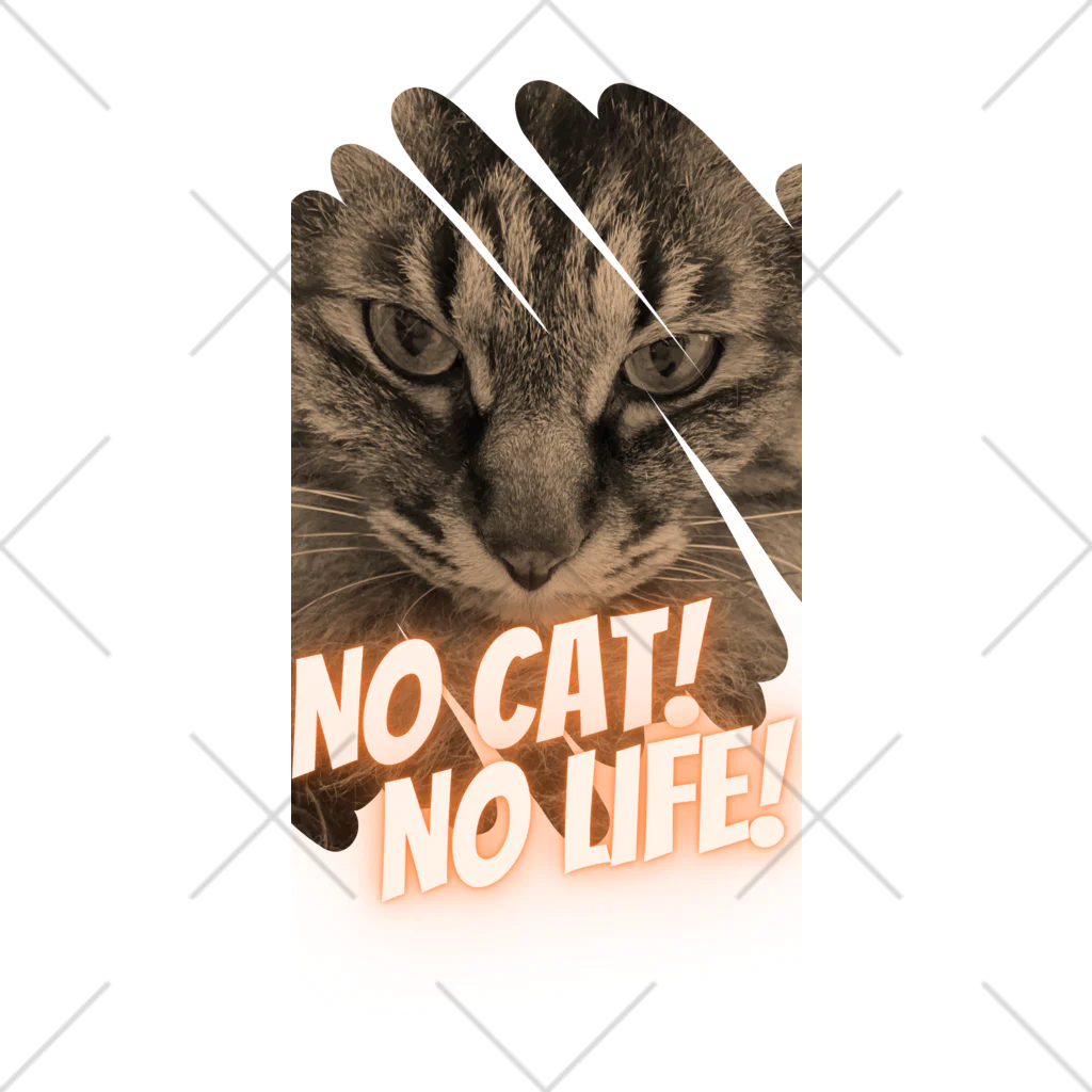 Lyra MoonpawのNO CAT! NO LIFE! Socks