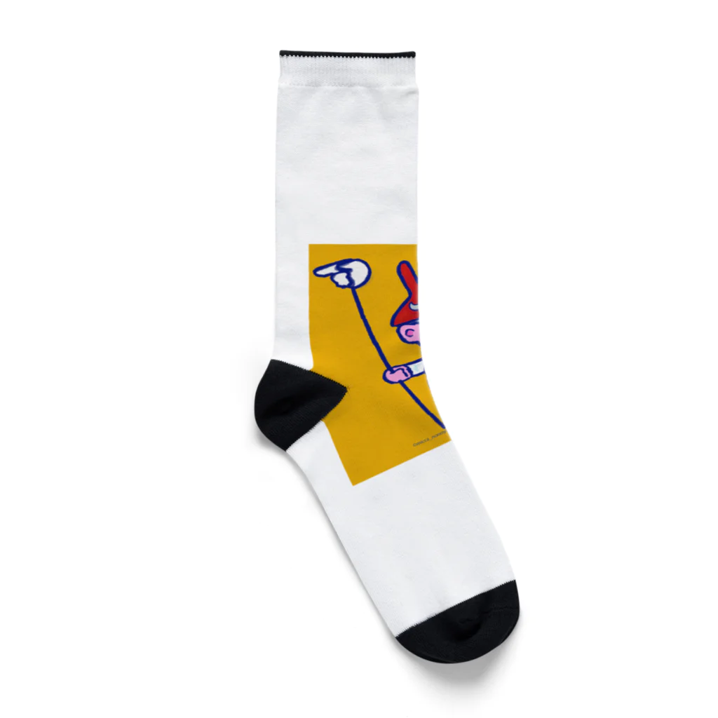 MOCHのおさるタヒコ Socks