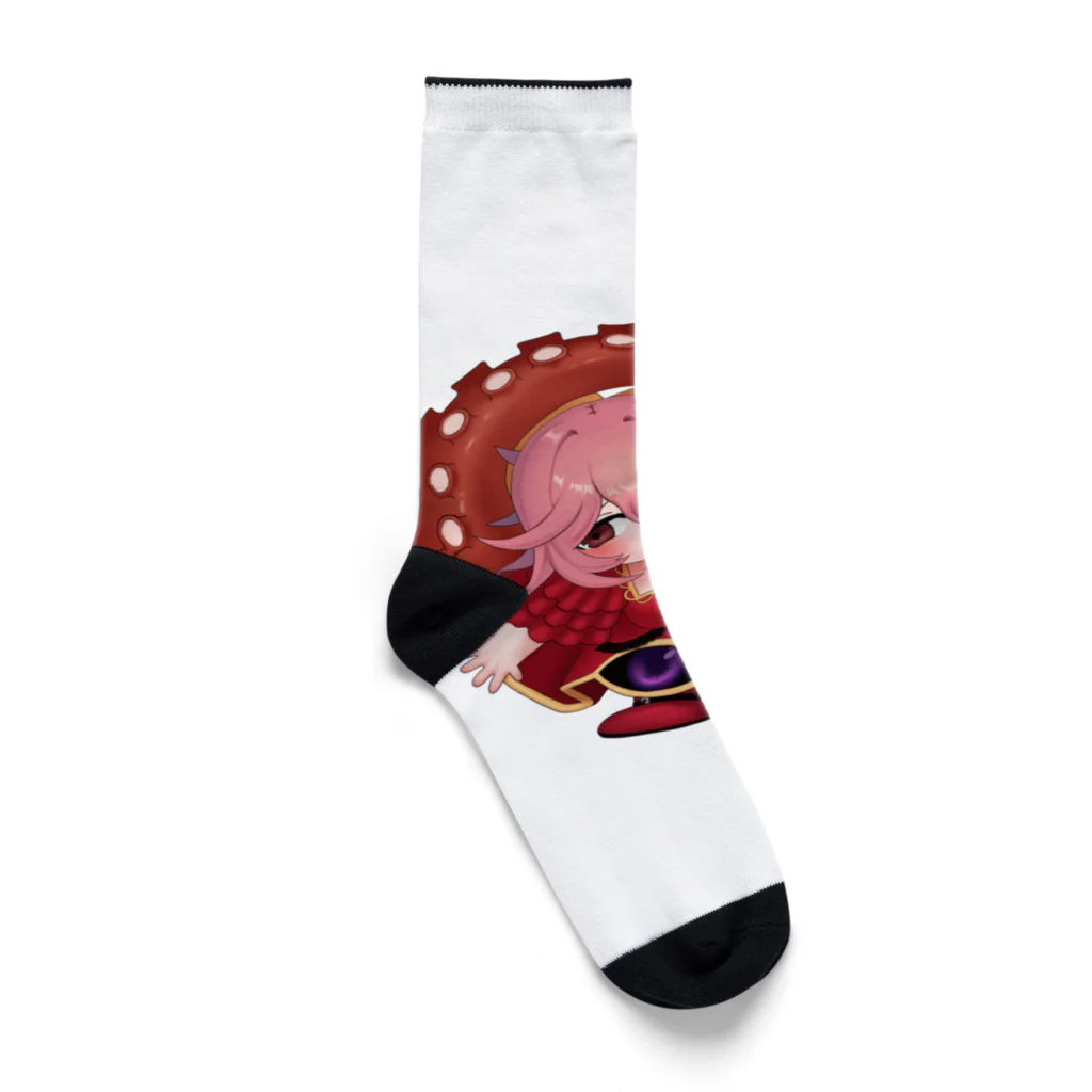 個人Vtuberテンタクル七海ショップSUZURI支店のぺったんテンタクル七海 Socks