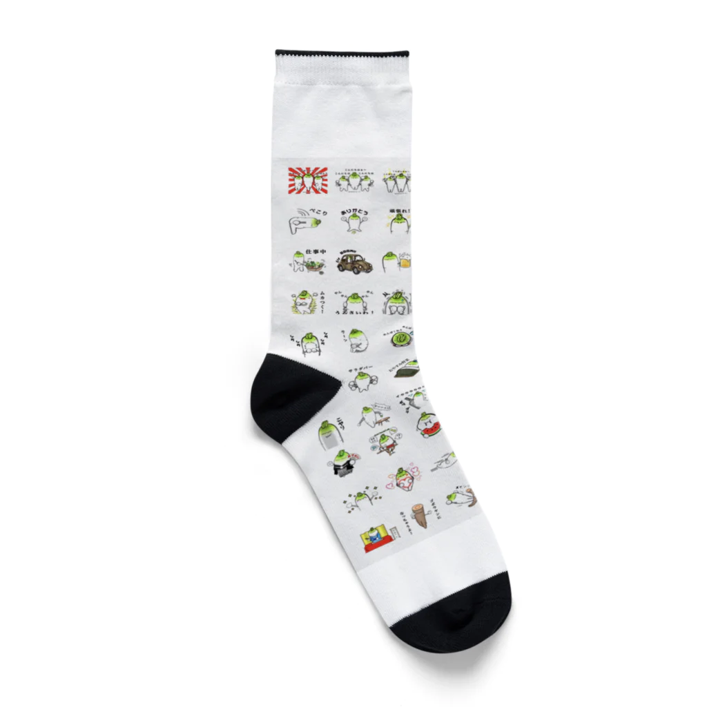 JapaneseArt Yui Shopのダイコンヤン Socks