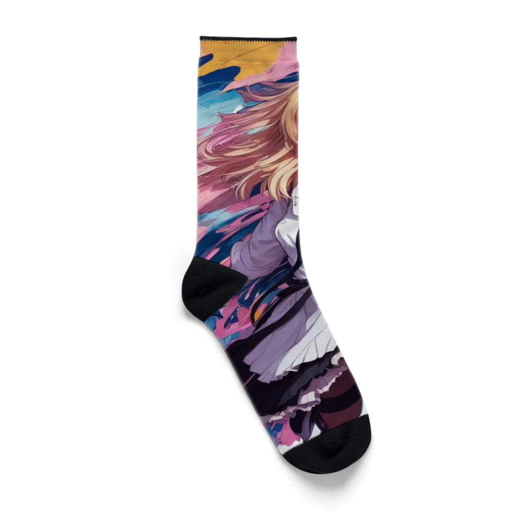 未来アニメスタジオのAIキャラクター20 Socks