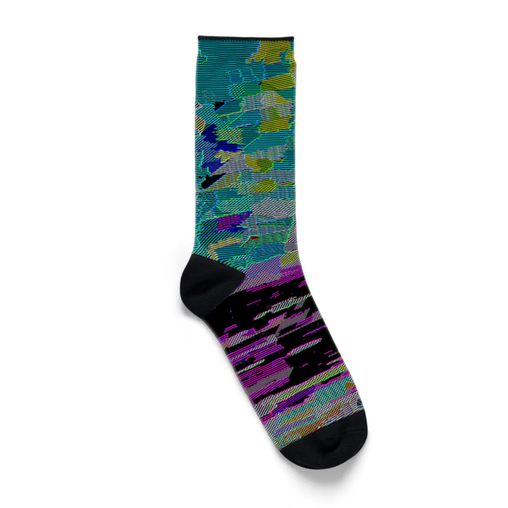 水草の地図A Socks