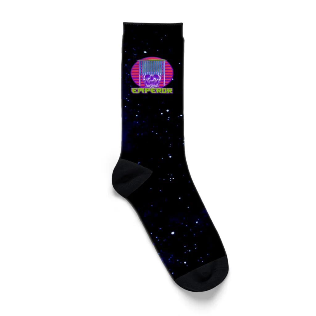 中華呪術堂（チャイナマジックホール）のspace skeleton emperor Socks