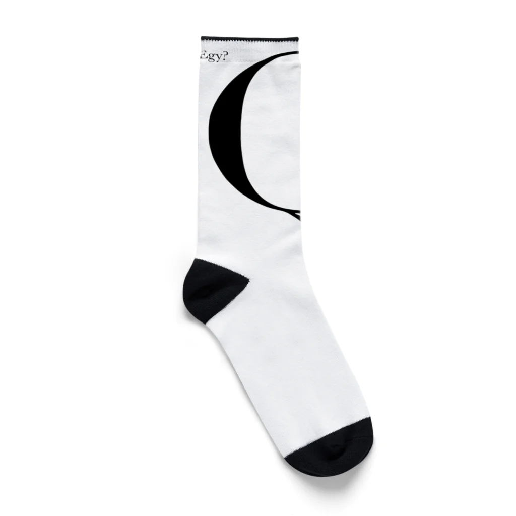 Egyptian TriangleのET "Q" BLK Socks